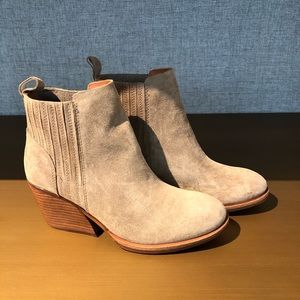 Suede booties